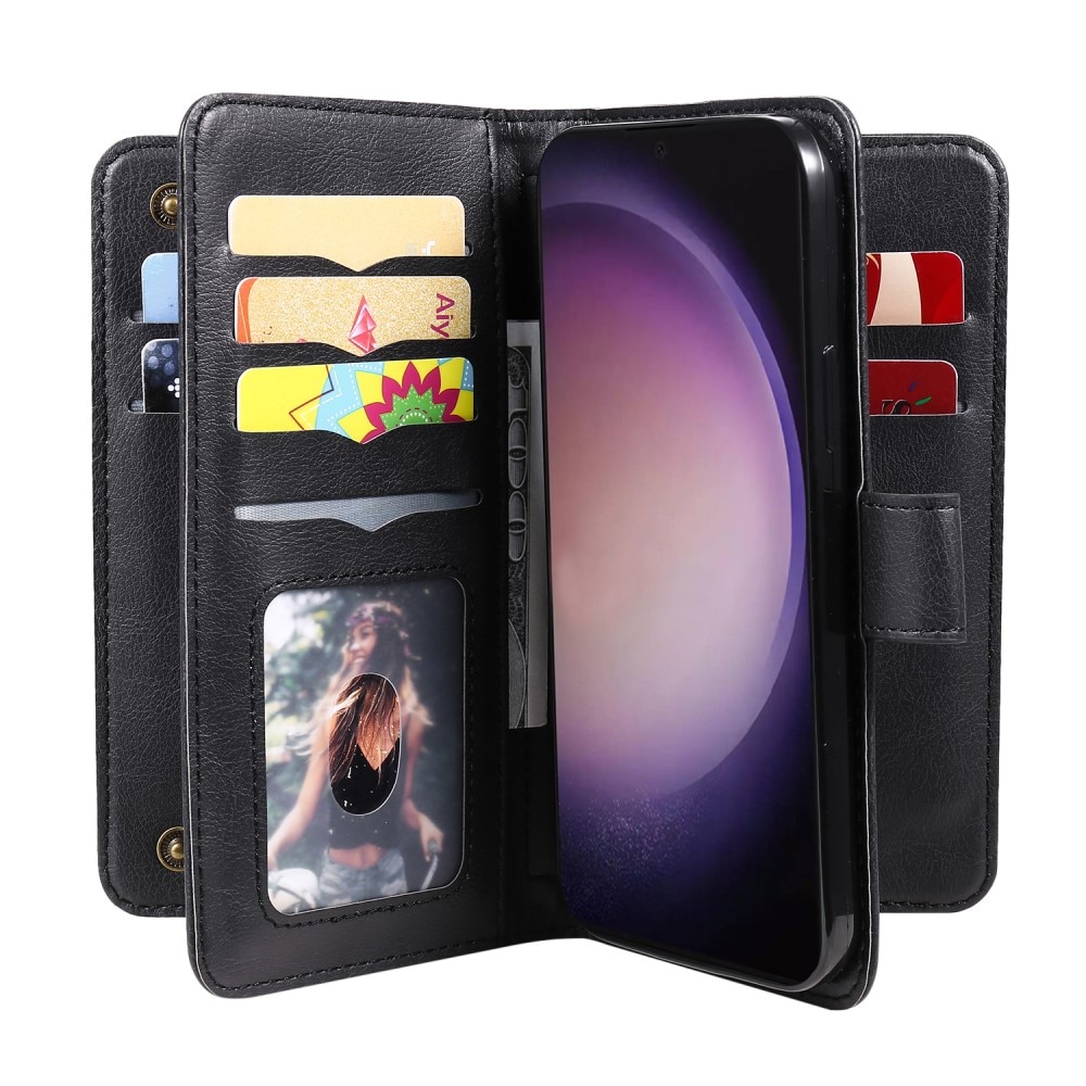 Mobilfodral Multi-slot Samsung Galaxy S24 Ultra svart