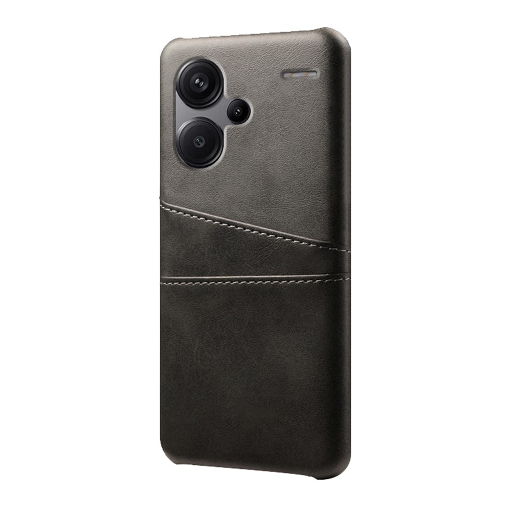 Card Slots Case Xiaomi Redmi Note 13 Pro Plus svart