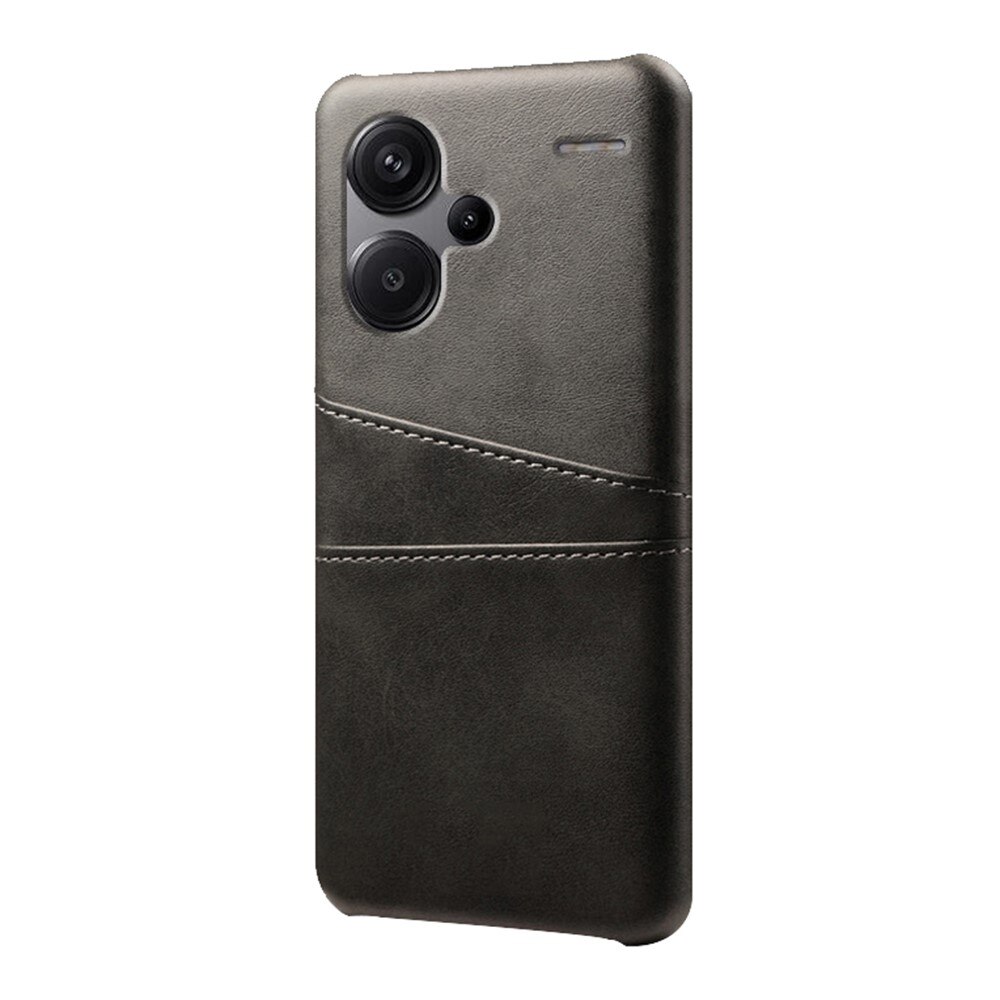 Card Slots Case Xiaomi Redmi Note 13 Pro Plus Svart