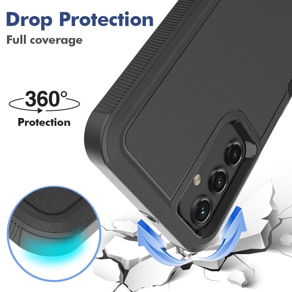 Off-road Hybridskal Samsung Galaxy A15 svart