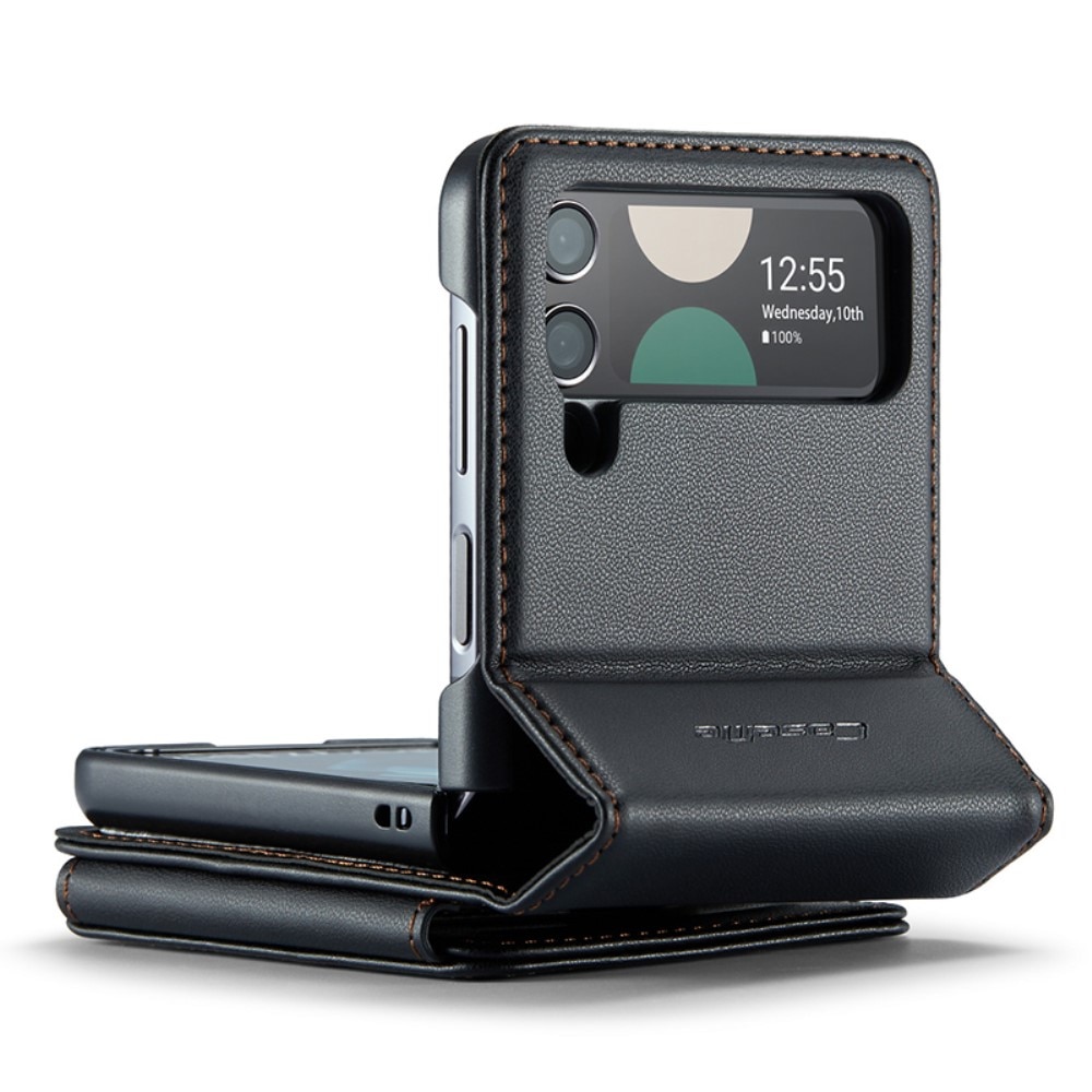 Plånboksskal RFID-skydd Samsung Galaxy Z Flip 4 svart