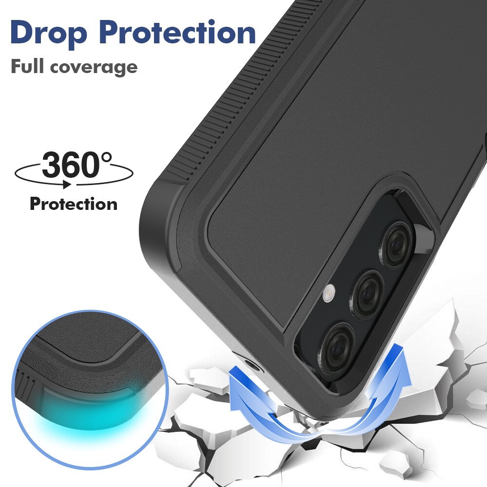 Off-road Hybridskal Samsung Galaxy A25 svart