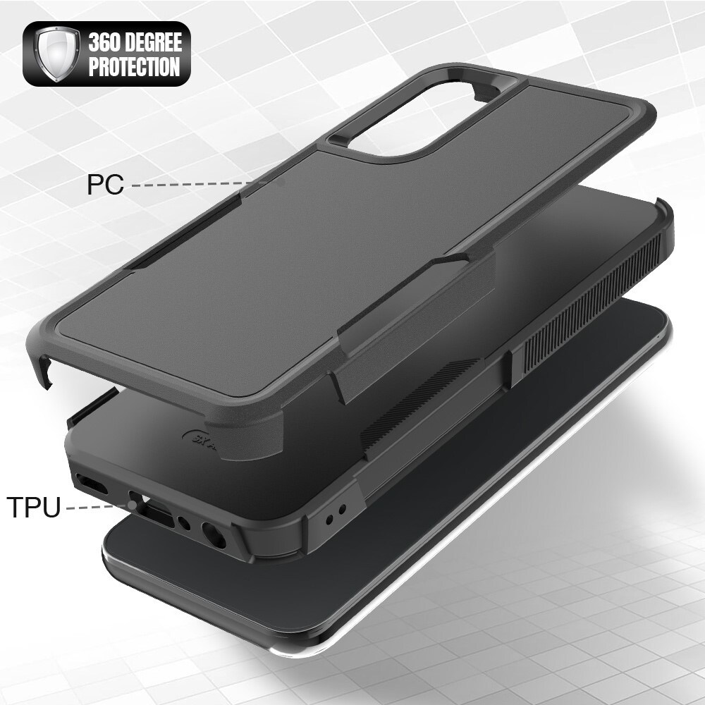 Off-road Hybridskal Samsung Galaxy A25 svart