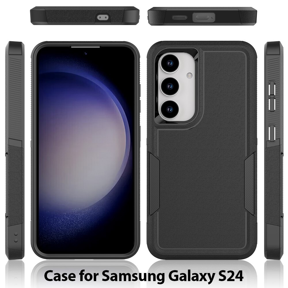 Off-road Hybridskal Samsung Galaxy S24 svart