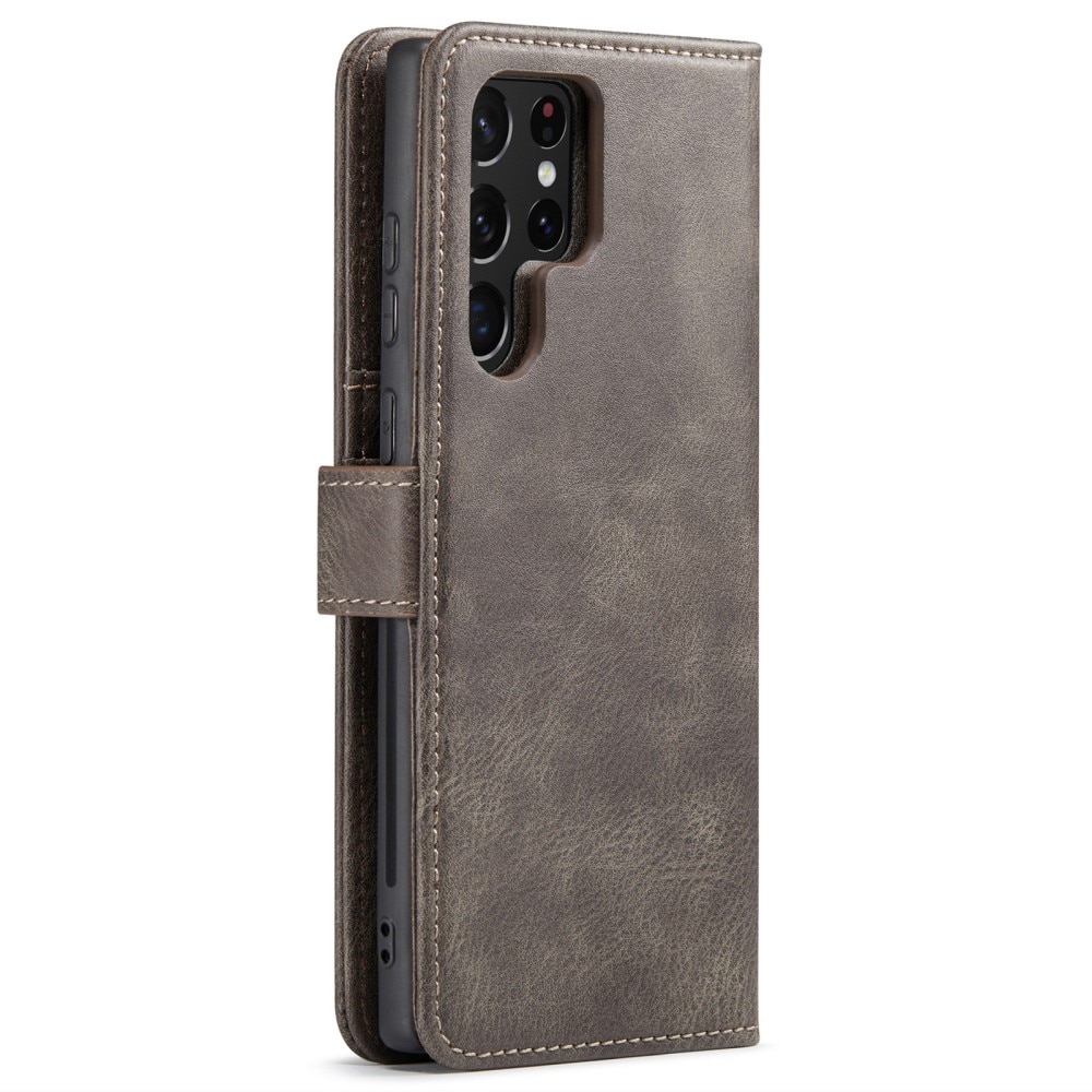 Magnet Wallet Samsung Galaxy S24 Ultra Brown