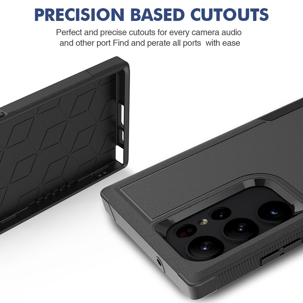Off-road Hybridskal Samsung Galaxy S23 Ultra svart