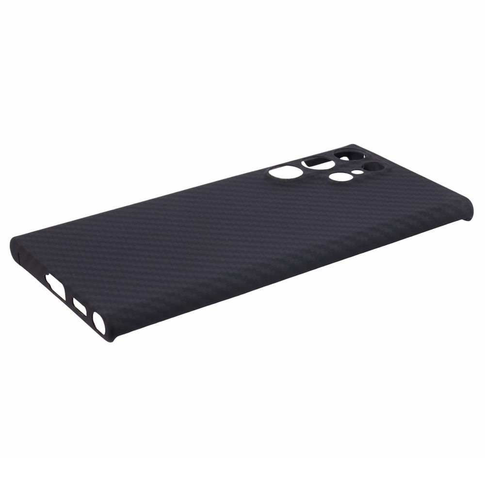 Slim Skal Aramidfiber Samsung Galaxy S23 Ultra svart