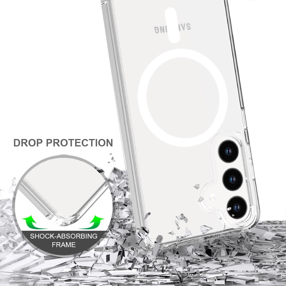 Hybridskal MagSafe Samsung Galaxy S24 transparent