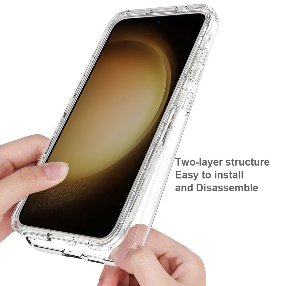 Full Protection Case Samsung Galaxy S24 Plus transparent