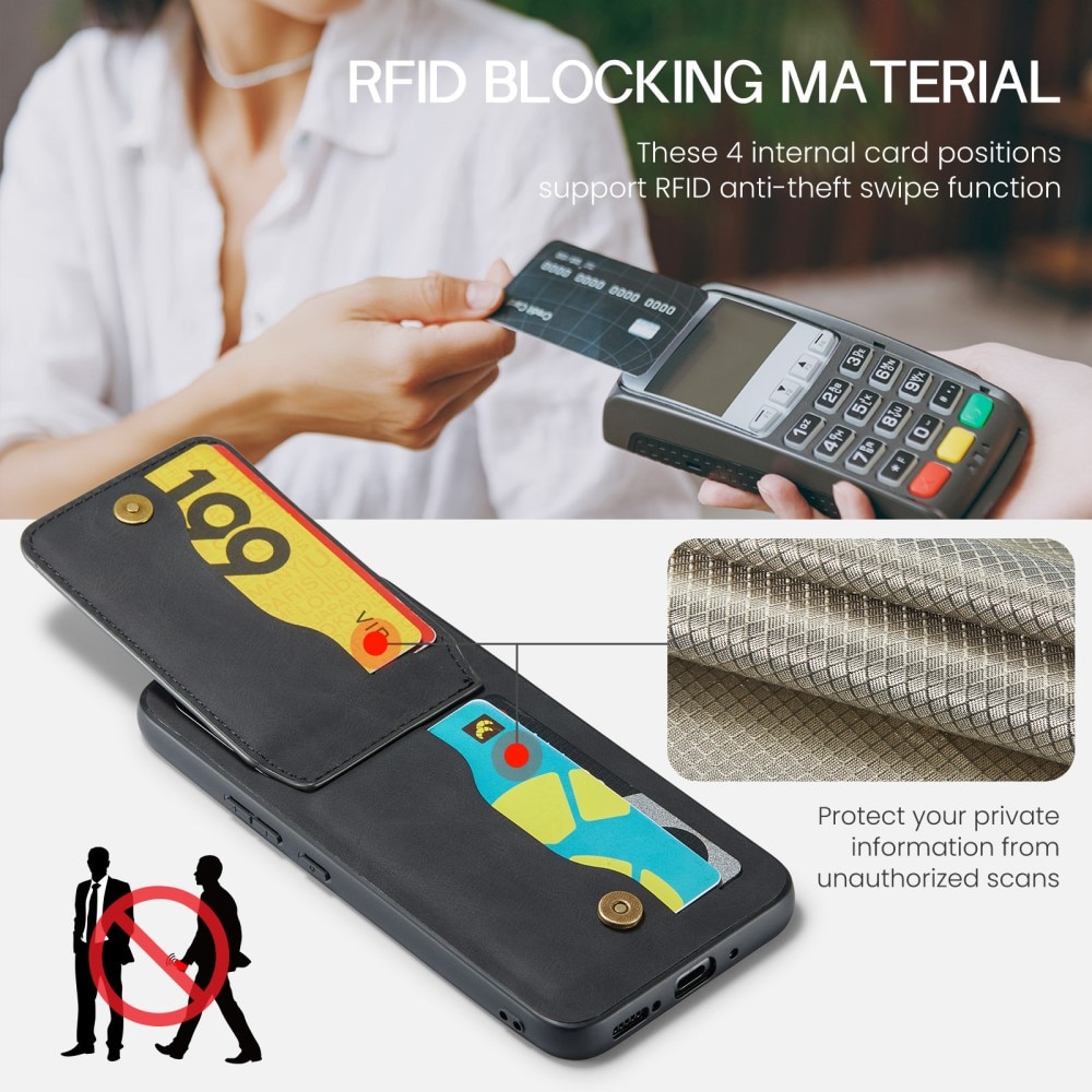 Multi-slot Skal RFID Samsung Galaxy S23 FE svart