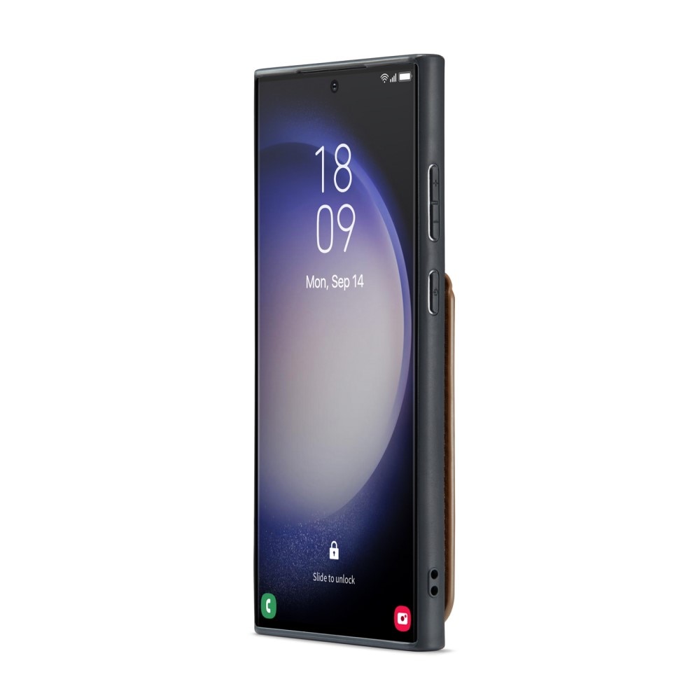 Multi-slot Skal RFID Samsung Galaxy S24 Ultra brun