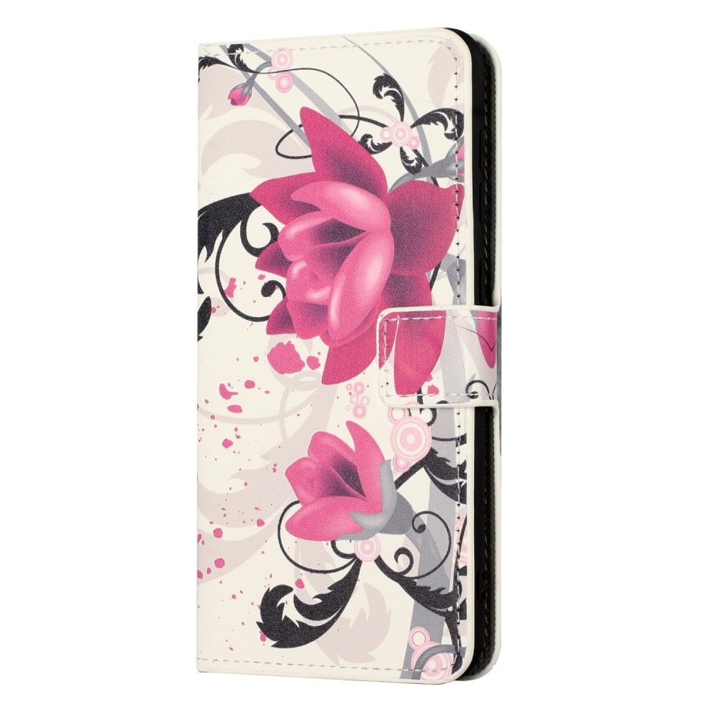Plånboksfodral Samsung Galaxy A55 flowers