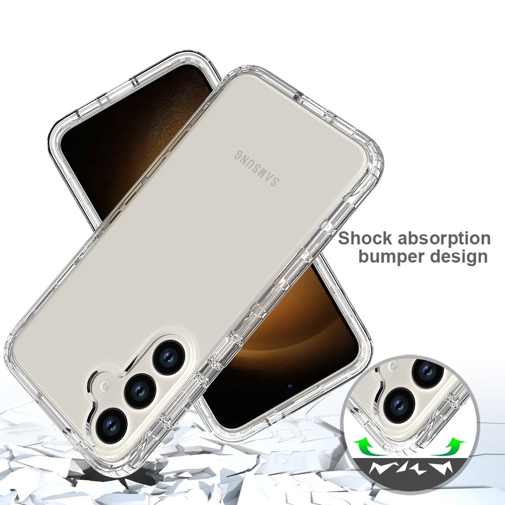 Full Cover Skal Samsung Galaxy S24 Plus transparent