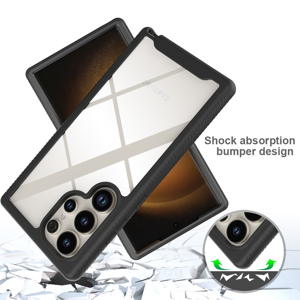Full Protection Case Samsung Galaxy S24 Ultra svart