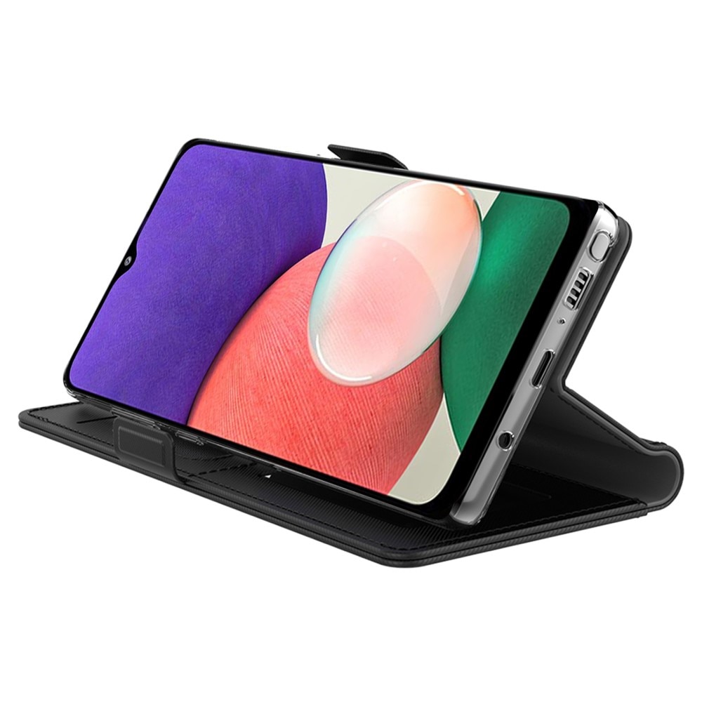 Plånboksfodral Spegel Samsung Galaxy S24 Plus svart