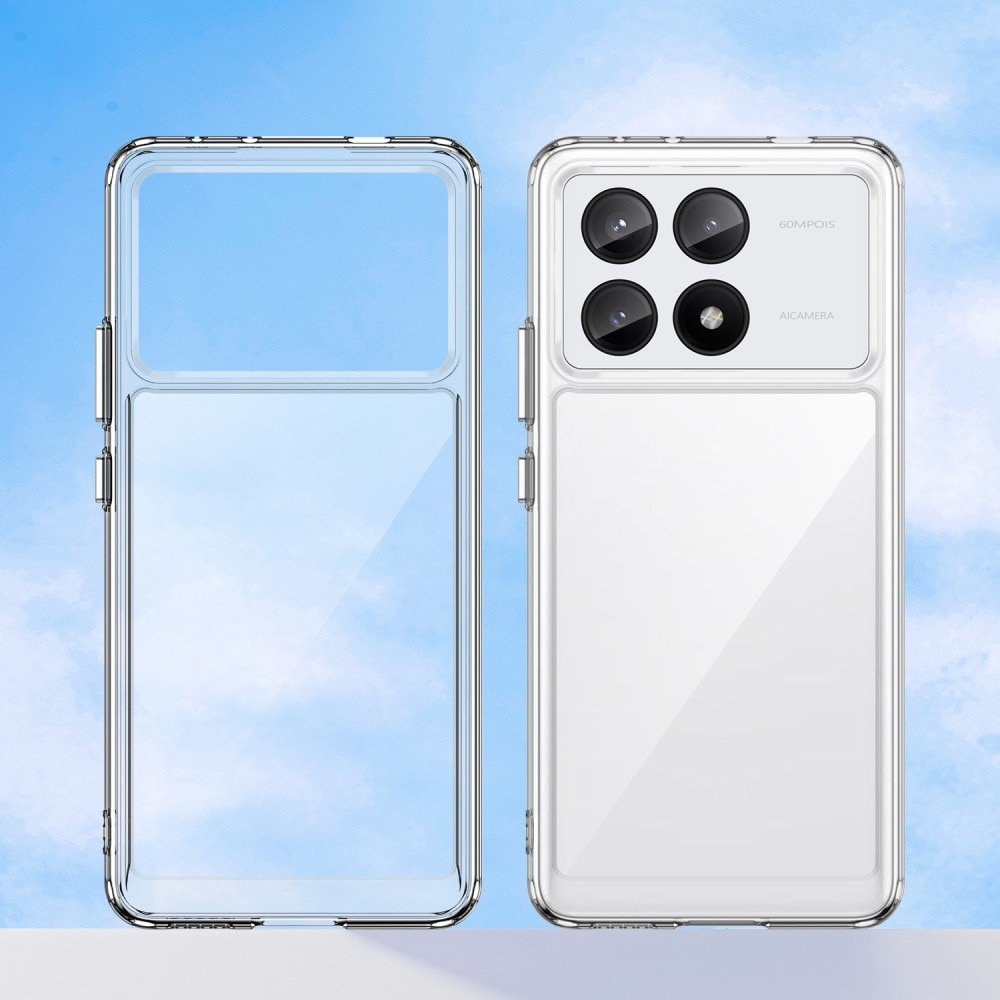 Crystal Hybrid Case Xiaomi Poco X6 Pro transparent