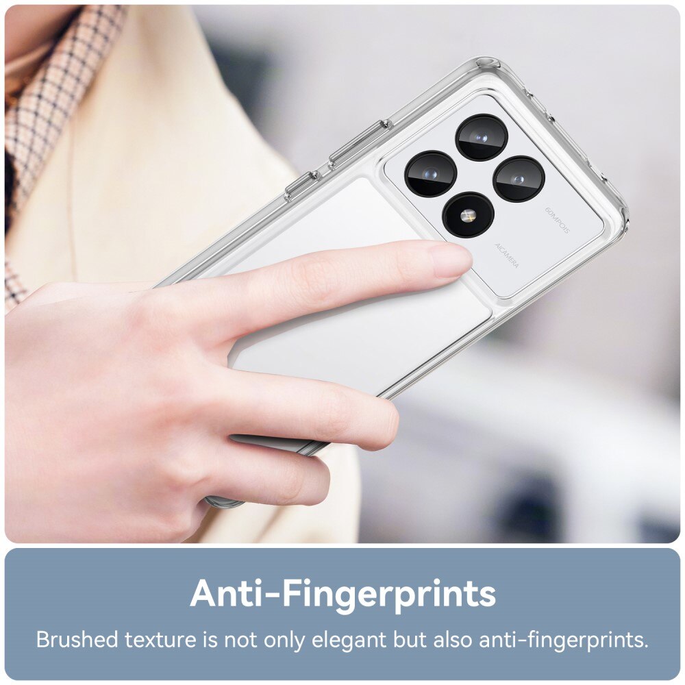 Hybridskal Xiaomi Poco X6 Pro transparent