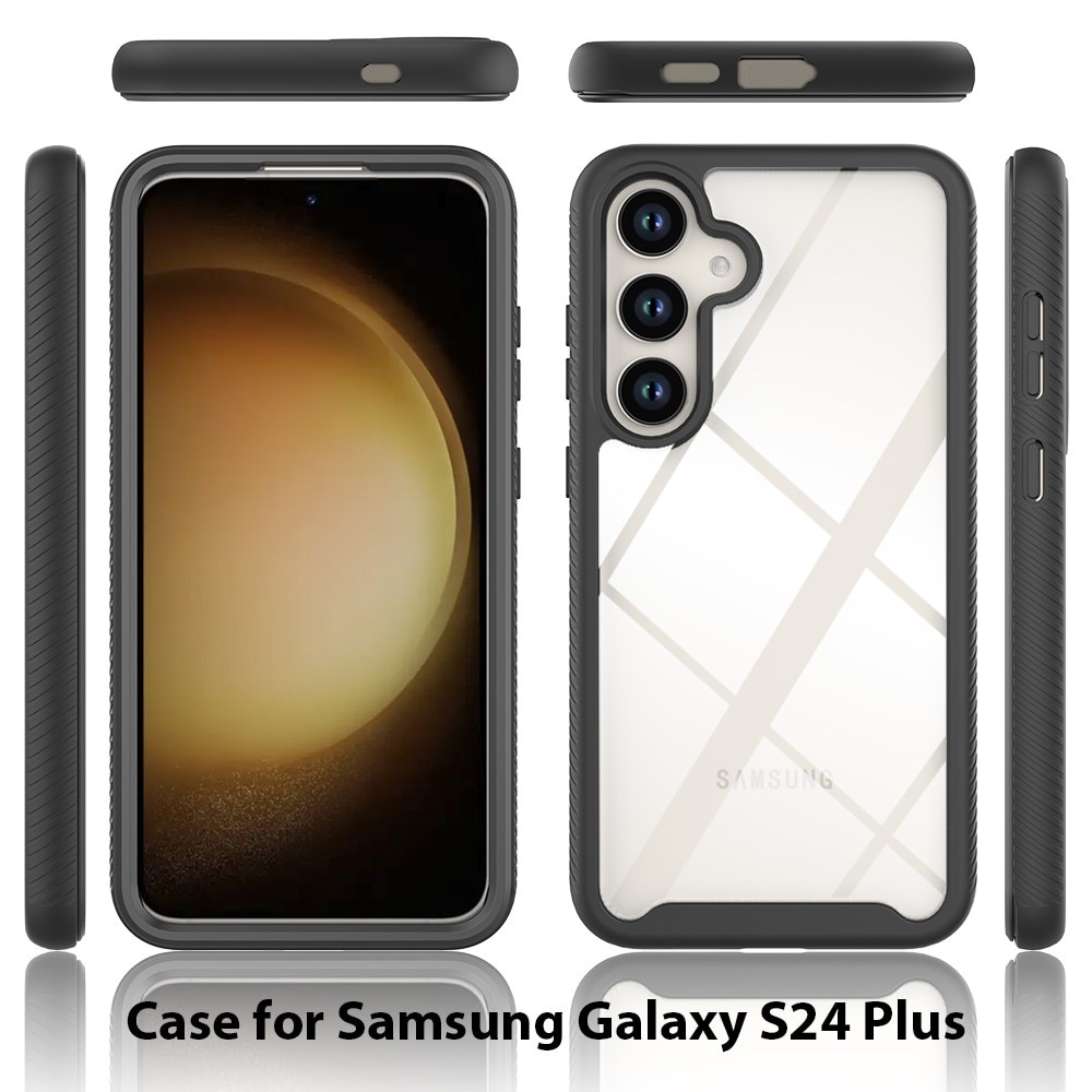 Full Cover Skal Samsung Galaxy S24 Plus svart