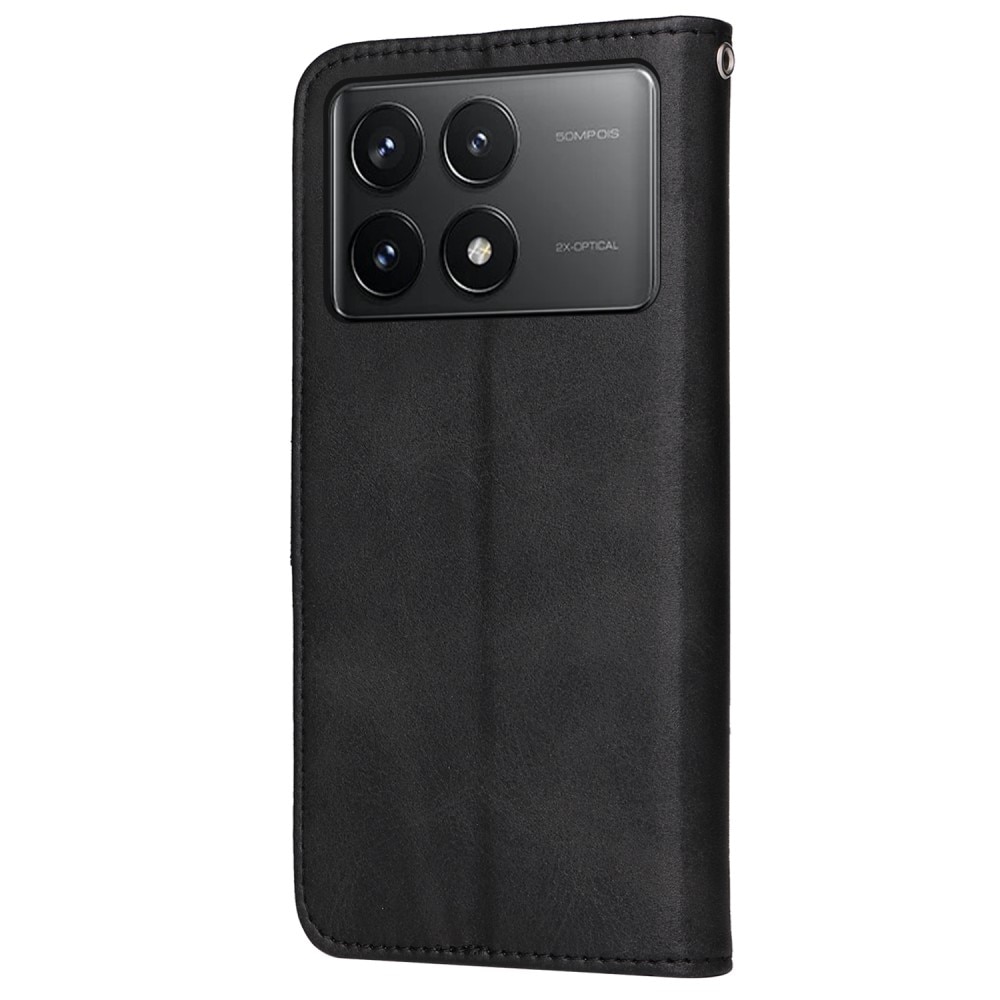 Plånboksfodral Xiaomi Poco X6 Pro svart