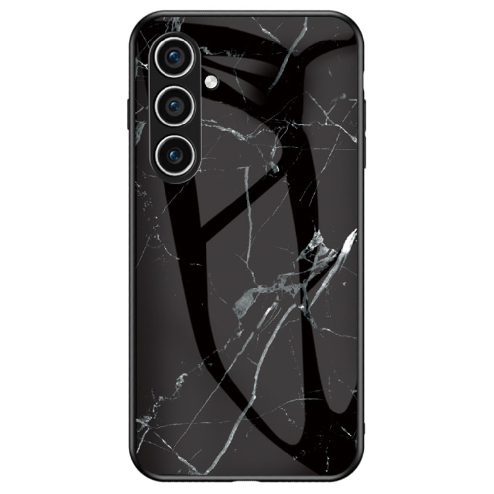 Skal Härdat Glas Samsung Galaxy S24 svart marmor