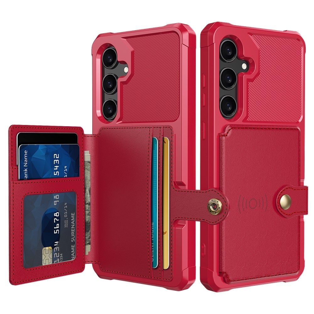Tough Multi-slot Case Samsung Galaxy S24 röd