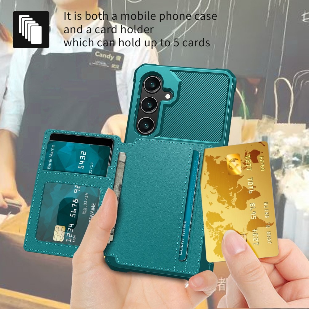Tough Multi-slot Case Samsung Galaxy S24 grön