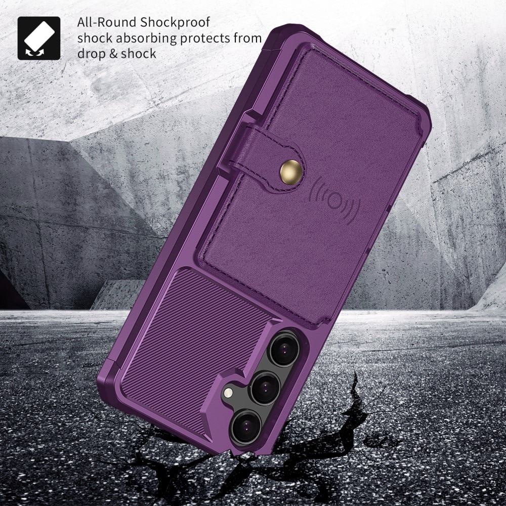 Tough Multi-slot Case Samsung Galaxy S24 Lila