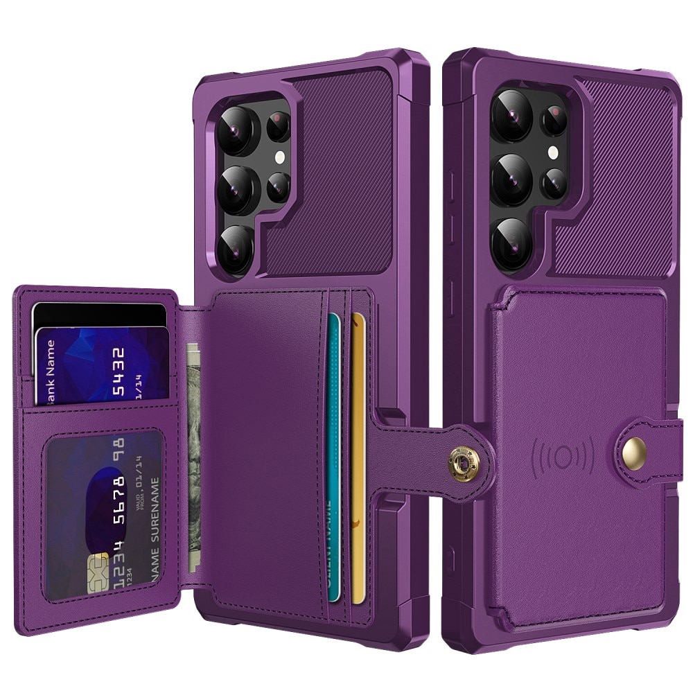 Tough Multi-slot Case Samsung Galaxy S24 Ultra lila