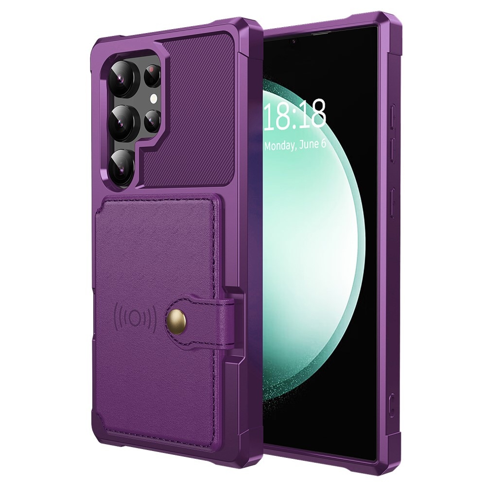 Tough Multi-slot Case Samsung Galaxy S24 Ultra Lila
