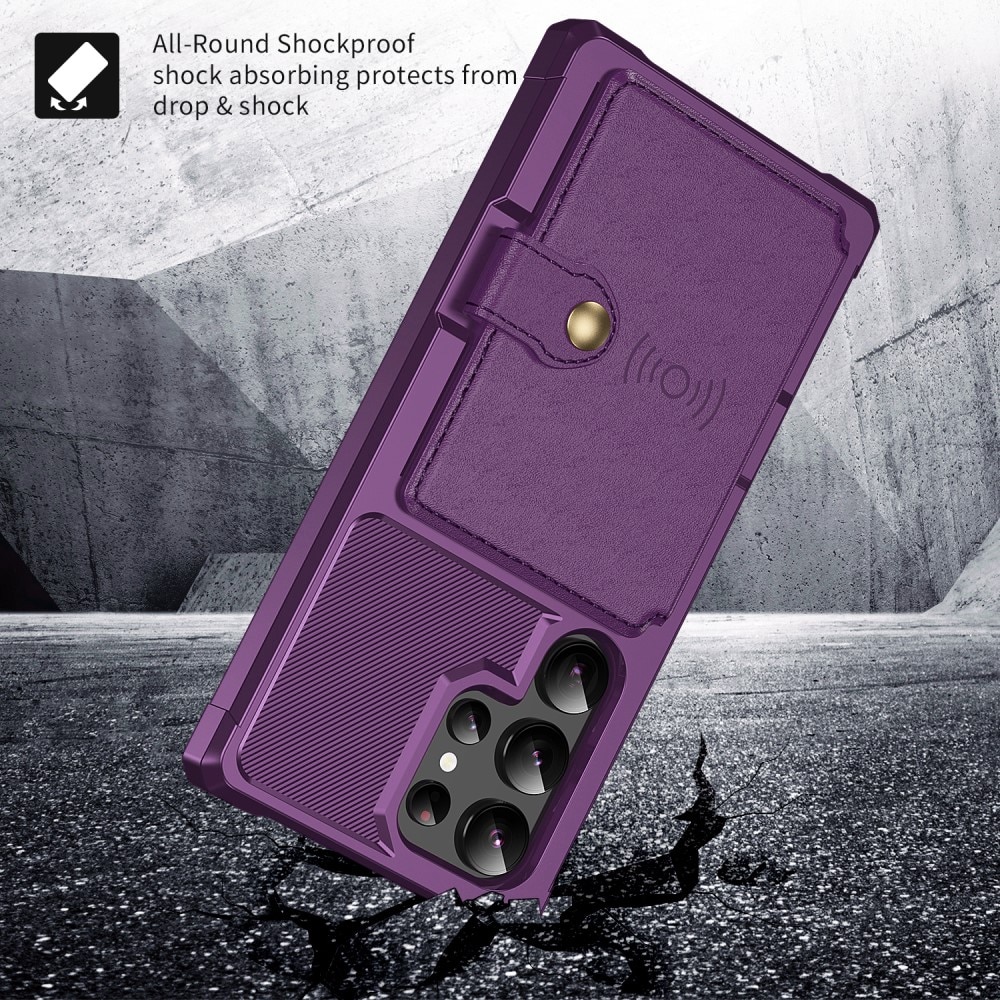 Tough Multi-slot Case Samsung Galaxy S24 Ultra Lila
