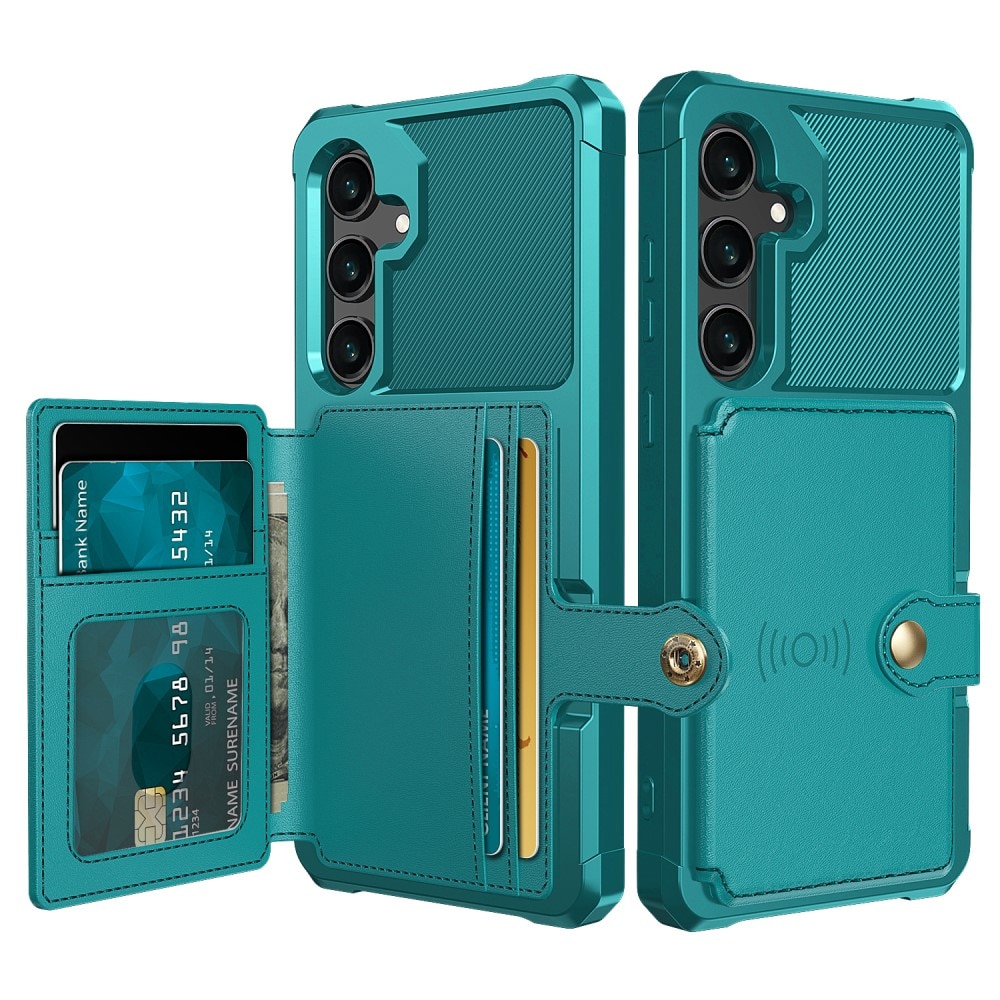 Tough Multi-slot Case Samsung Galaxy S24 Plus grön