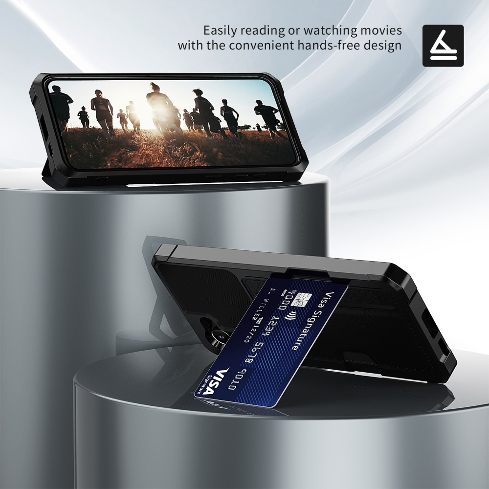 Tough Card Case Samsung Galaxy S24 svart