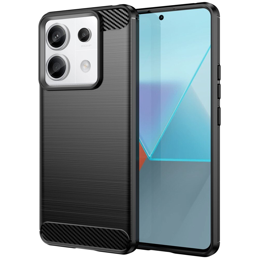 Xiaomi Redmi Note 13 Pro Skal TPU Brushed Svart