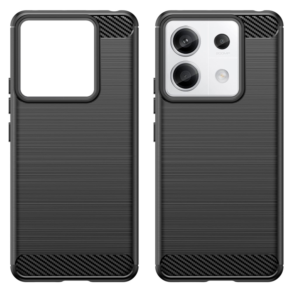 Xiaomi Redmi Note 13 Pro Skal TPU Brushed Svart