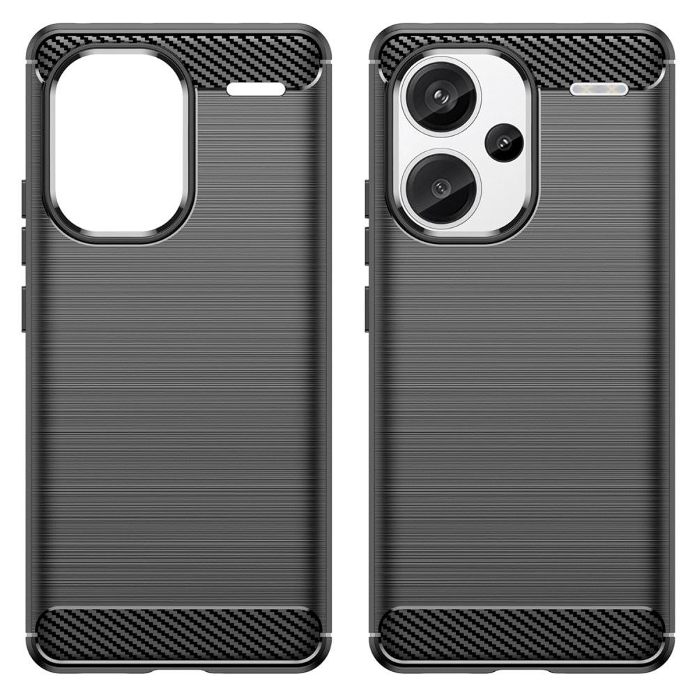 Xiaomi Redmi Note 13 Pro Plus Skal TPU Brushed Black