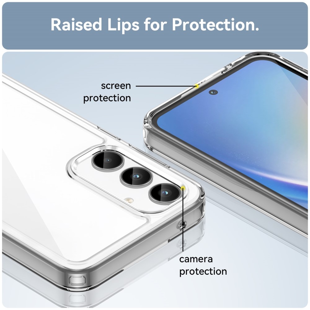 Crystal Hybrid Case Samsung Galaxy A35 transparent
