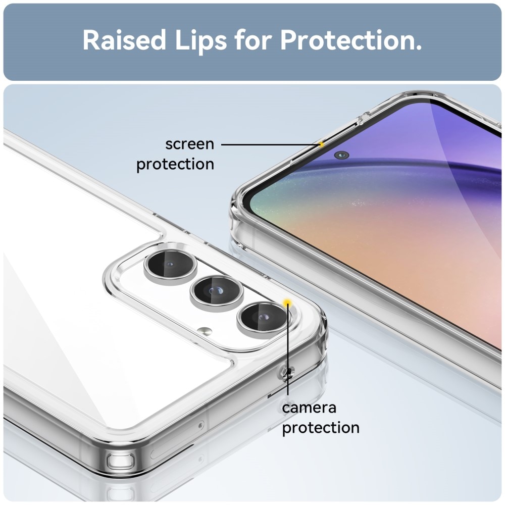Crystal Hybrid Case Samsung Galaxy A55 transparent