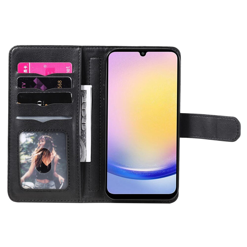 Mobilfodral Multi-slot Samsung Galaxy A25 svart