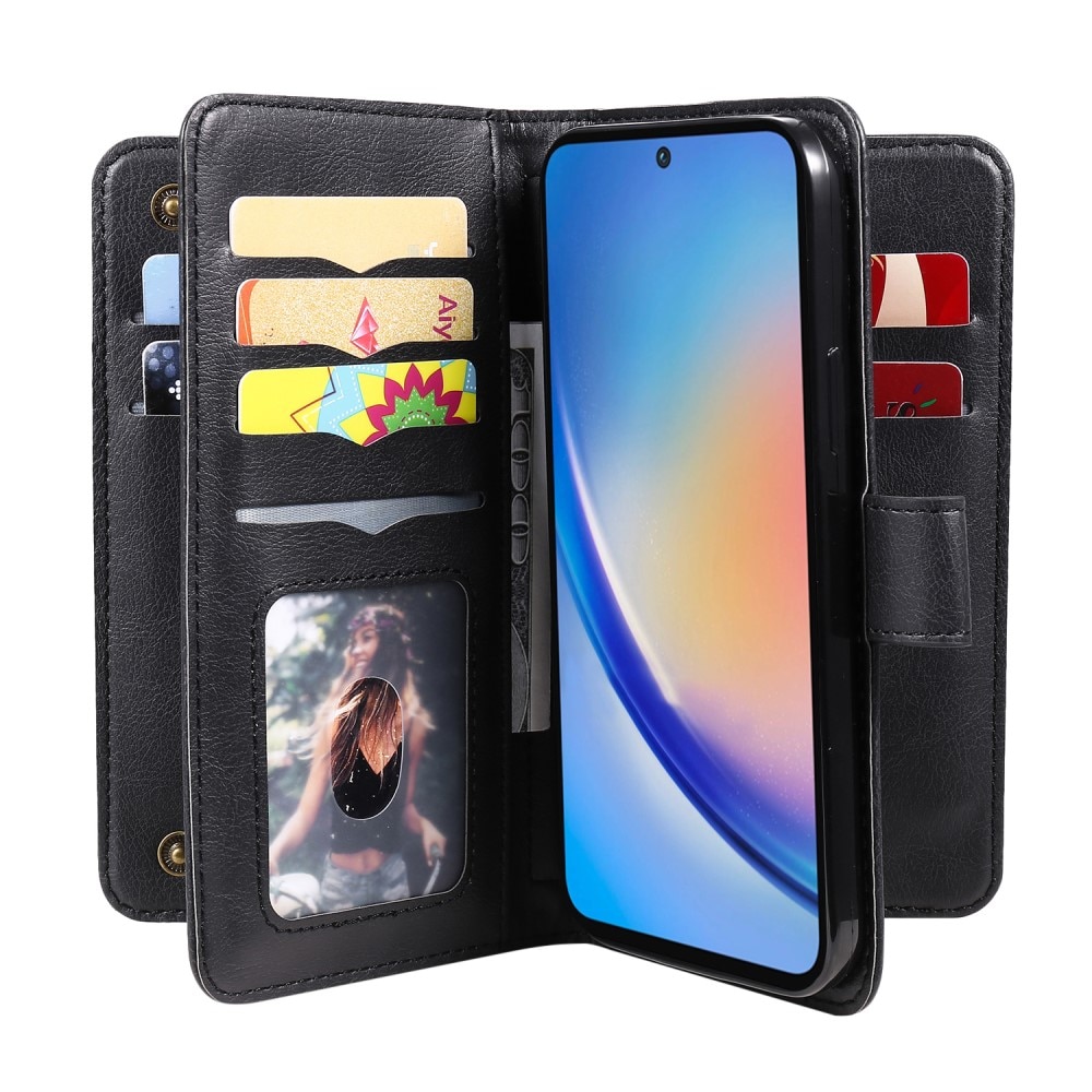 Mobilfodral Multi-slot Samsung Galaxy A35 svart