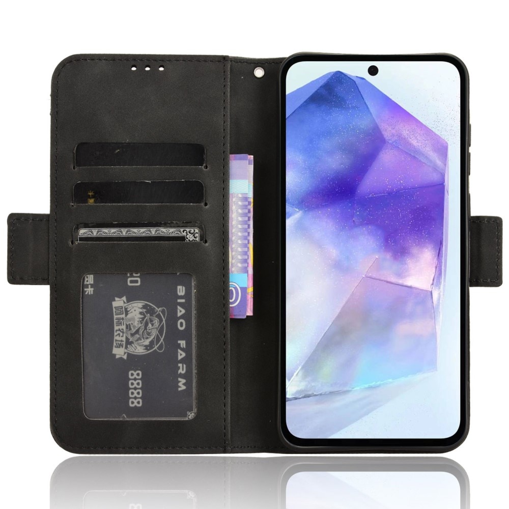 Multi Plånboksfodral Samsung Galaxy A55 svart