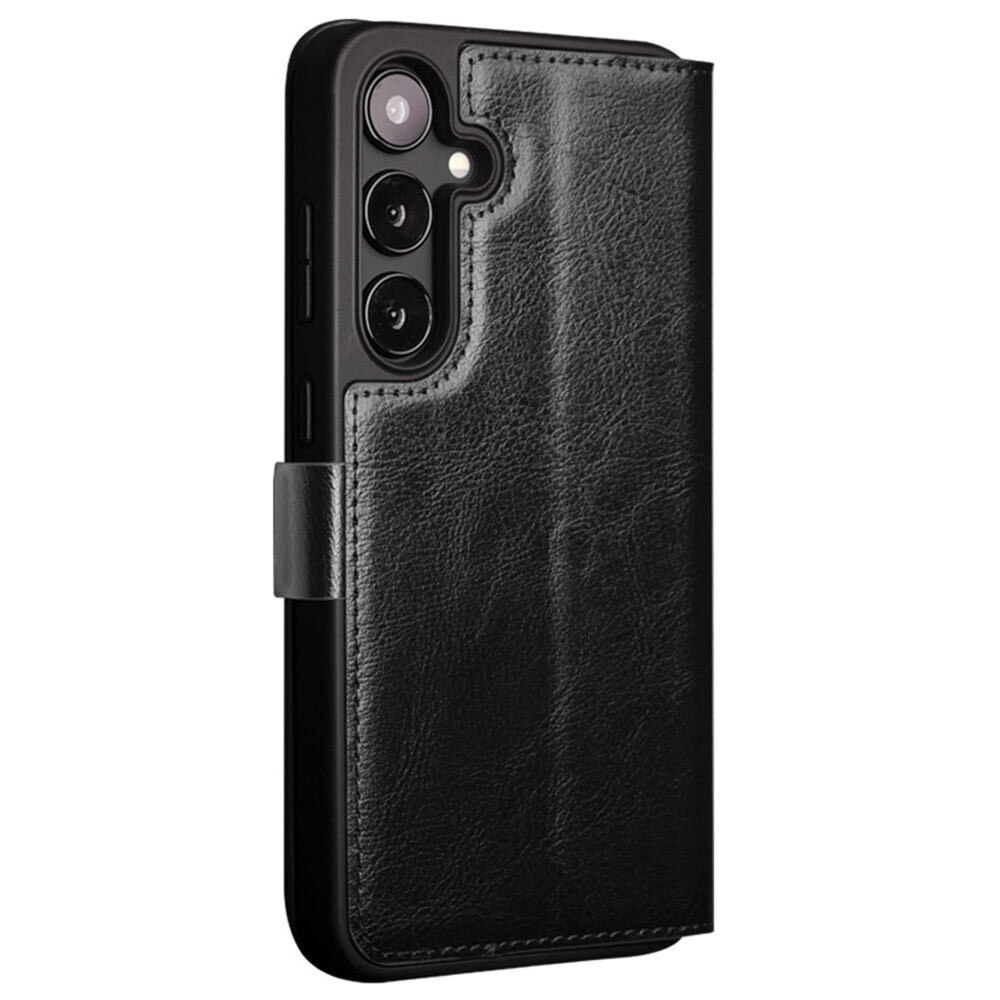 Samsung Galaxy S24 Leather Wallet Case Black