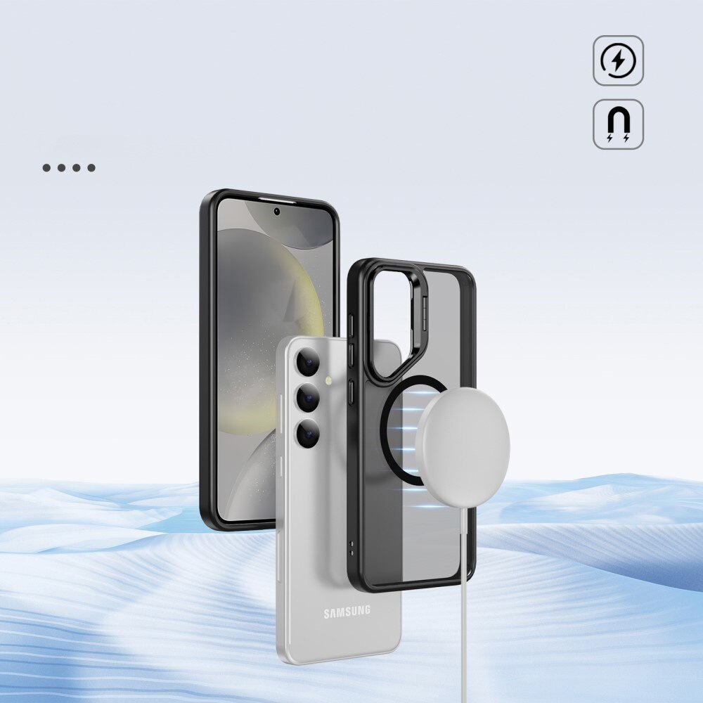 Hybridskal Kickstand MagSafe Samsung Galaxy S24 Ultra Svart