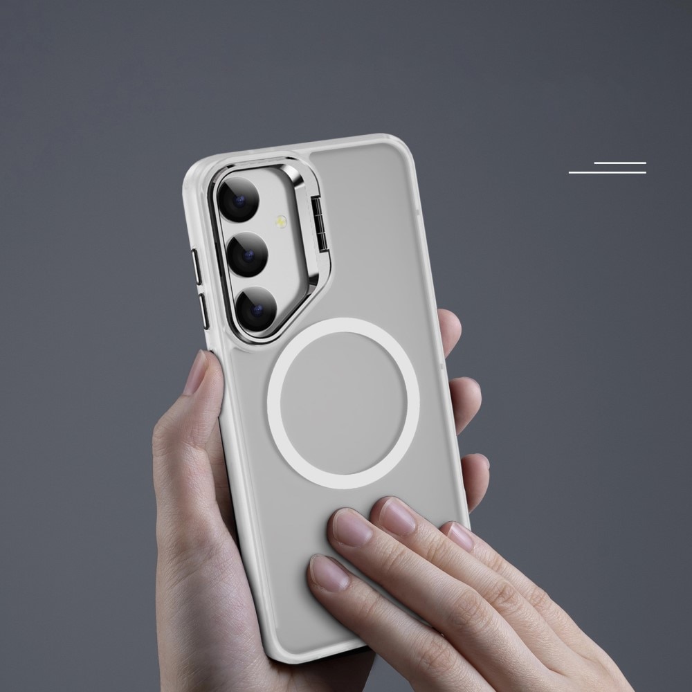 Hybridskal Kickstand MagSafe Samsung Galaxy S24 Ultra Genomskinlig