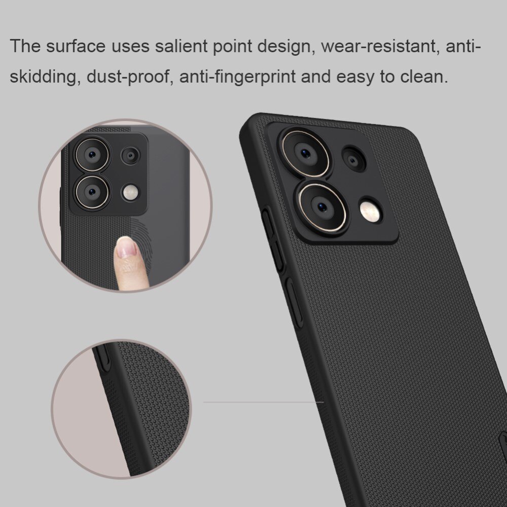 Super Frosted Shield Xiaomi Redmi Note 13 svart