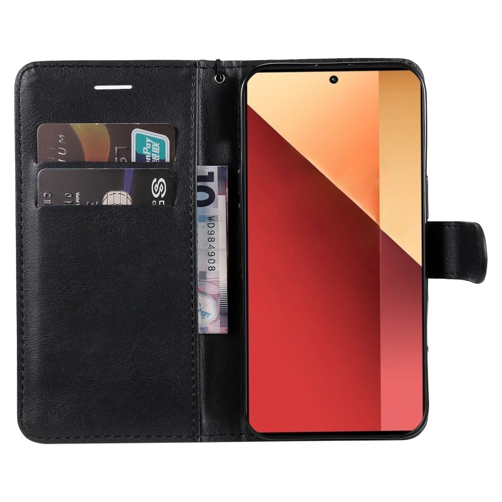 Plånboksfodral Xiaomi Redmi Note 13 Pro 4G svart
