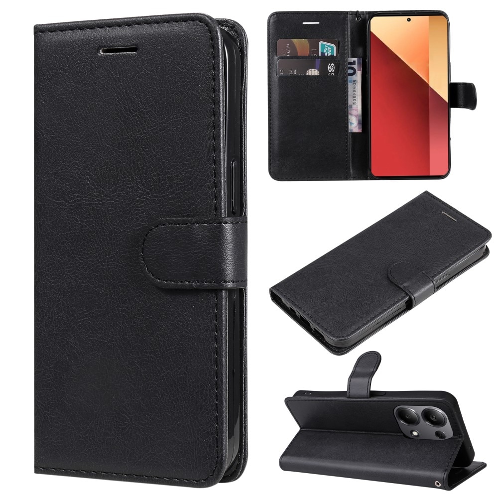Plånboksfodral Xiaomi Redmi Note 13 Pro 4G svart
