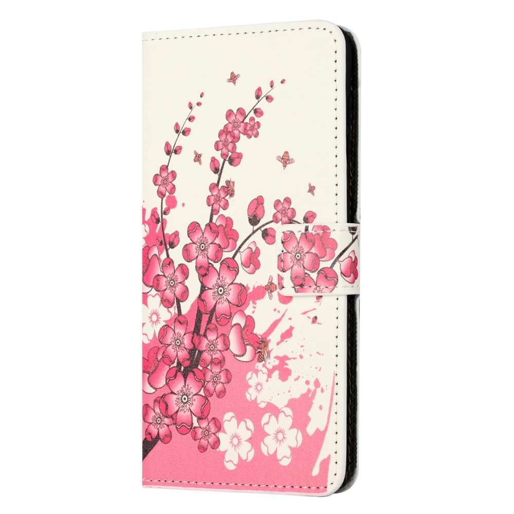 Plånboksfodral Samsung Galaxy Xcover 7 körsbärsblommor