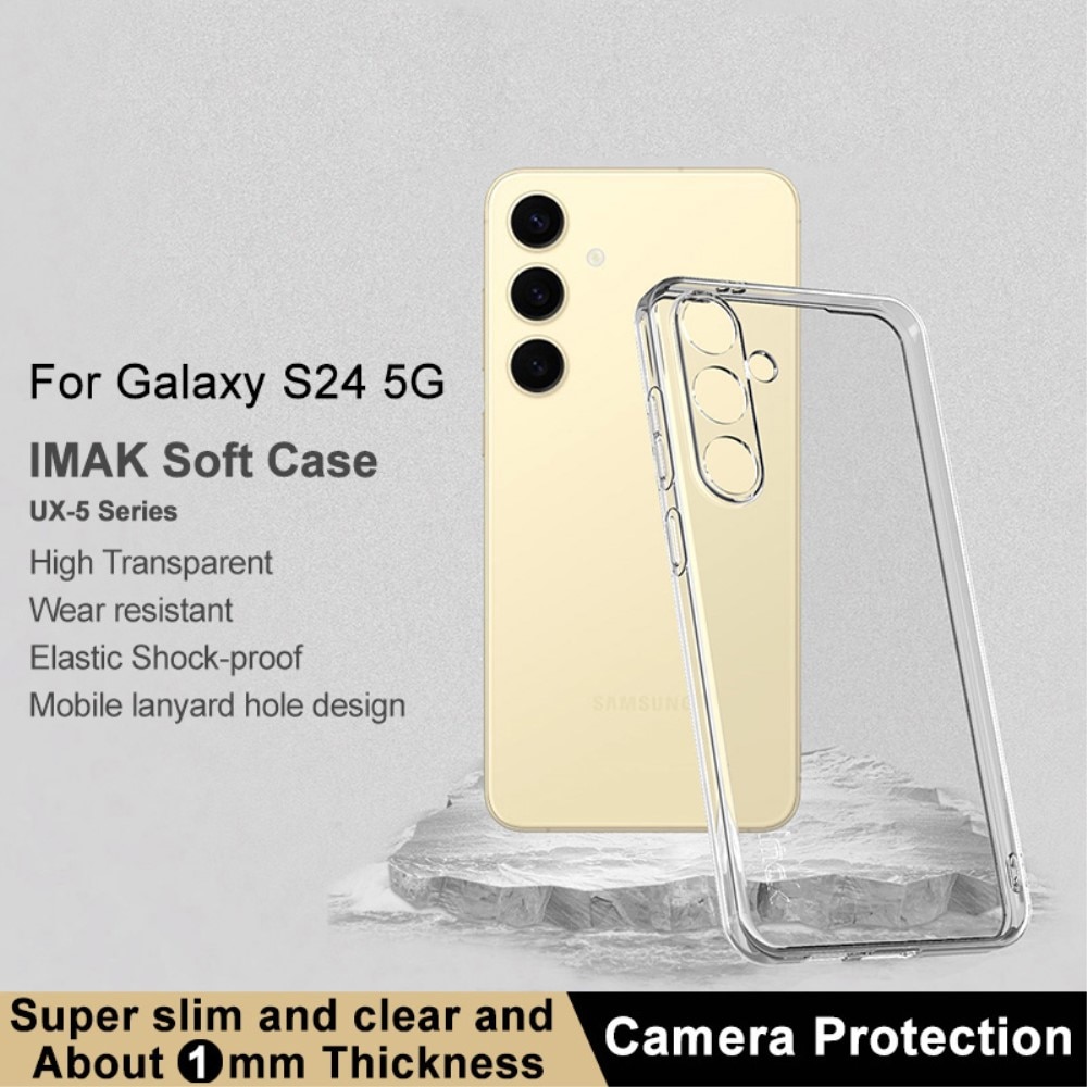 TPU Case Samsung Galaxy S24 Crystal Clear