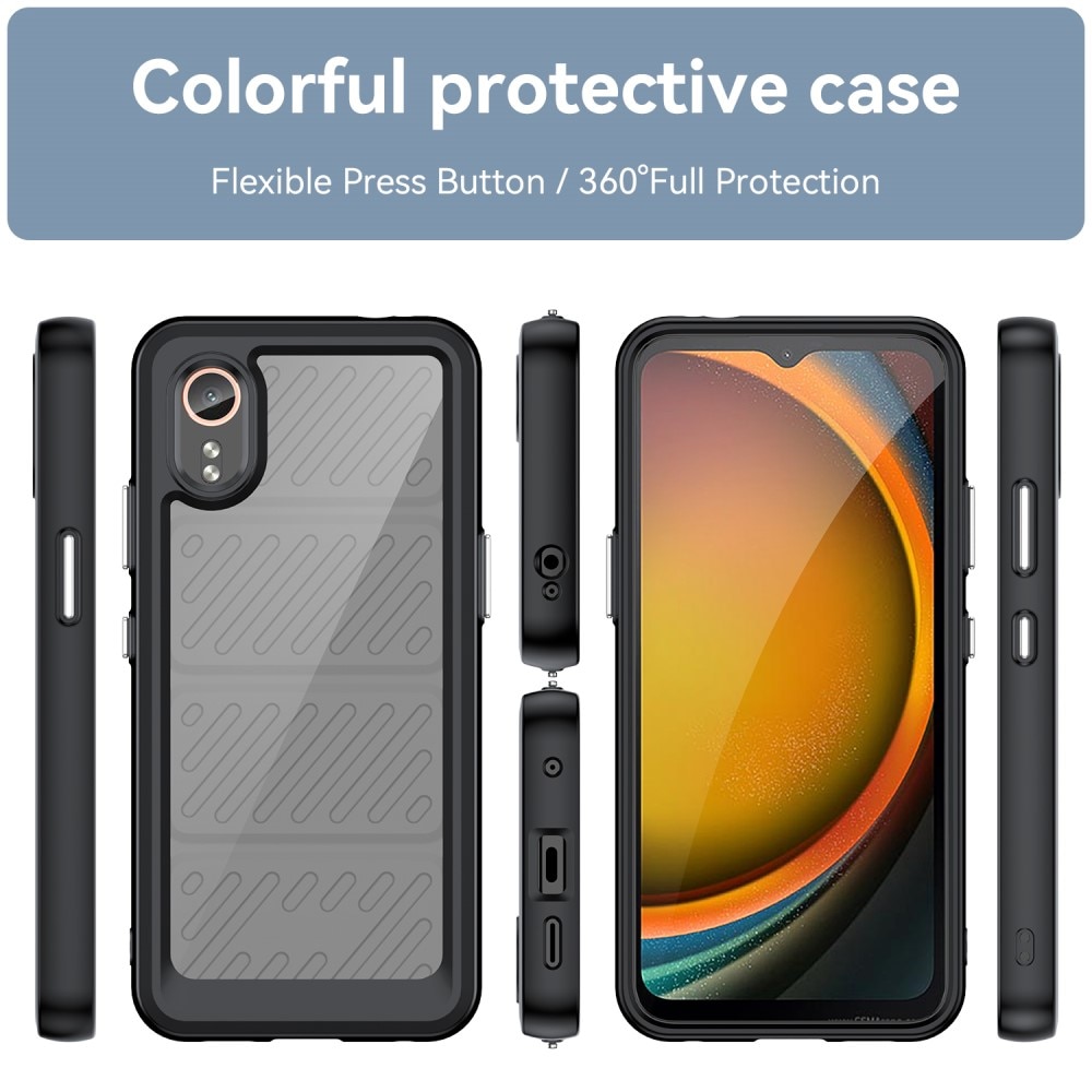 Crystal Hybrid Case Samsung Galaxy Xcover 7 svart