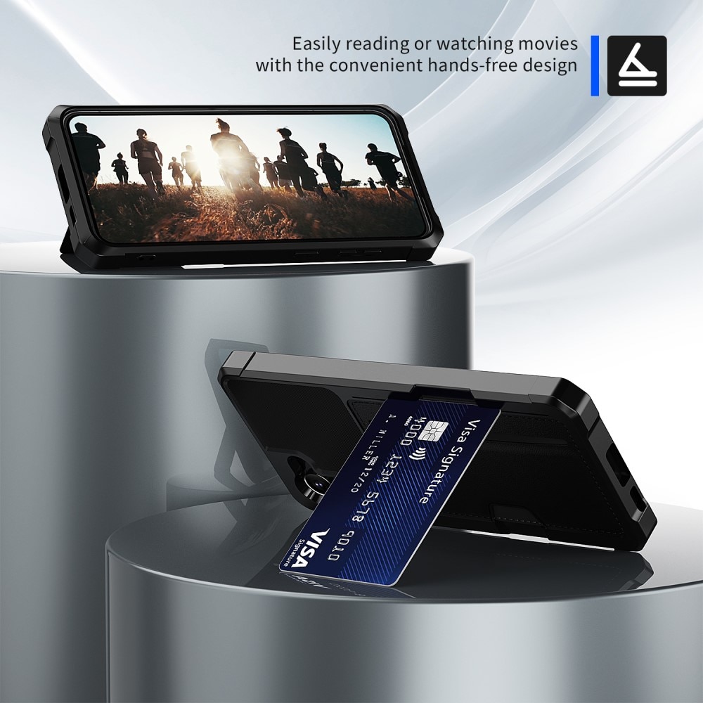 Tough Card Case Samsung Galaxy A55  svart